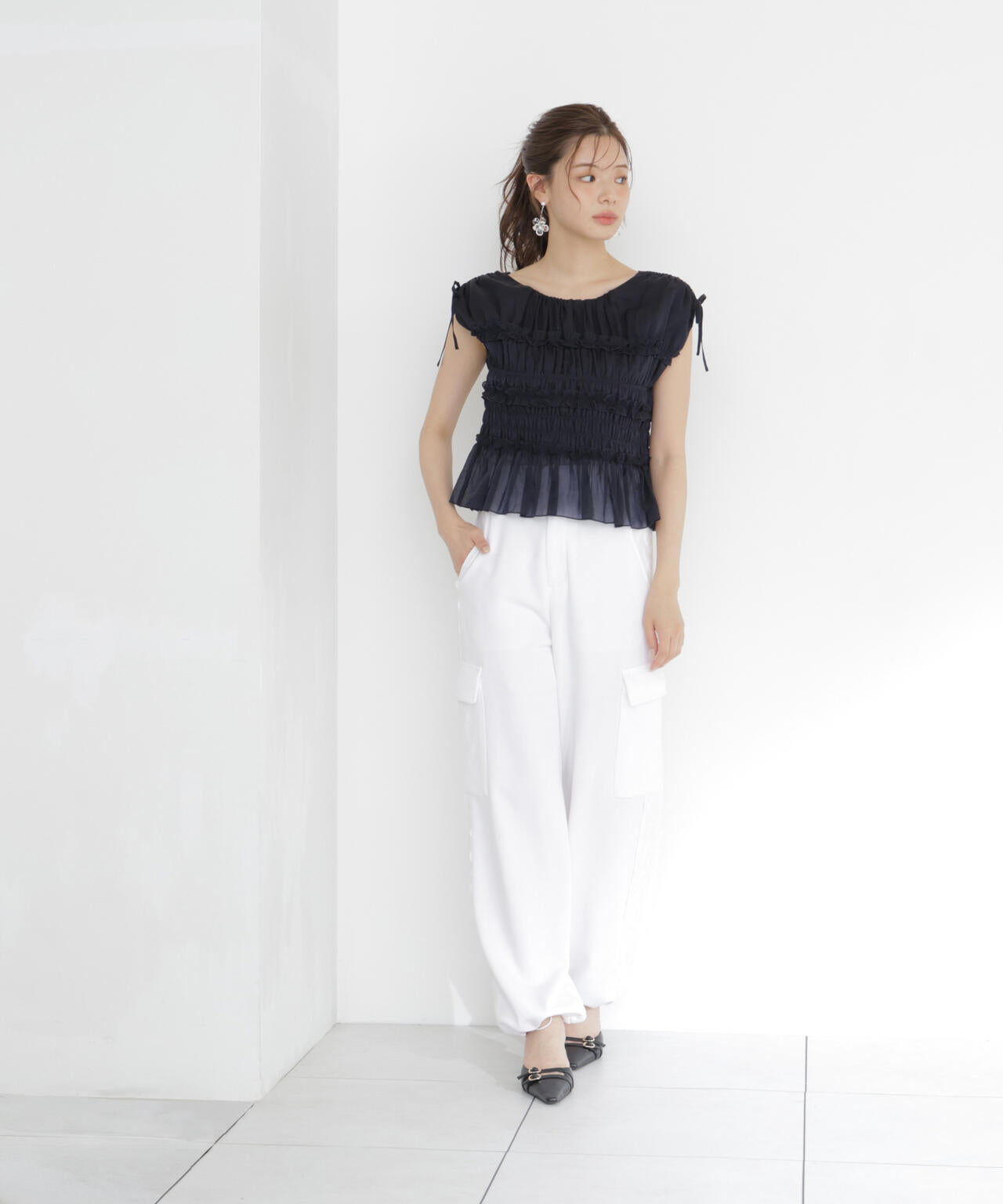 165cm 着用サイズ:FR