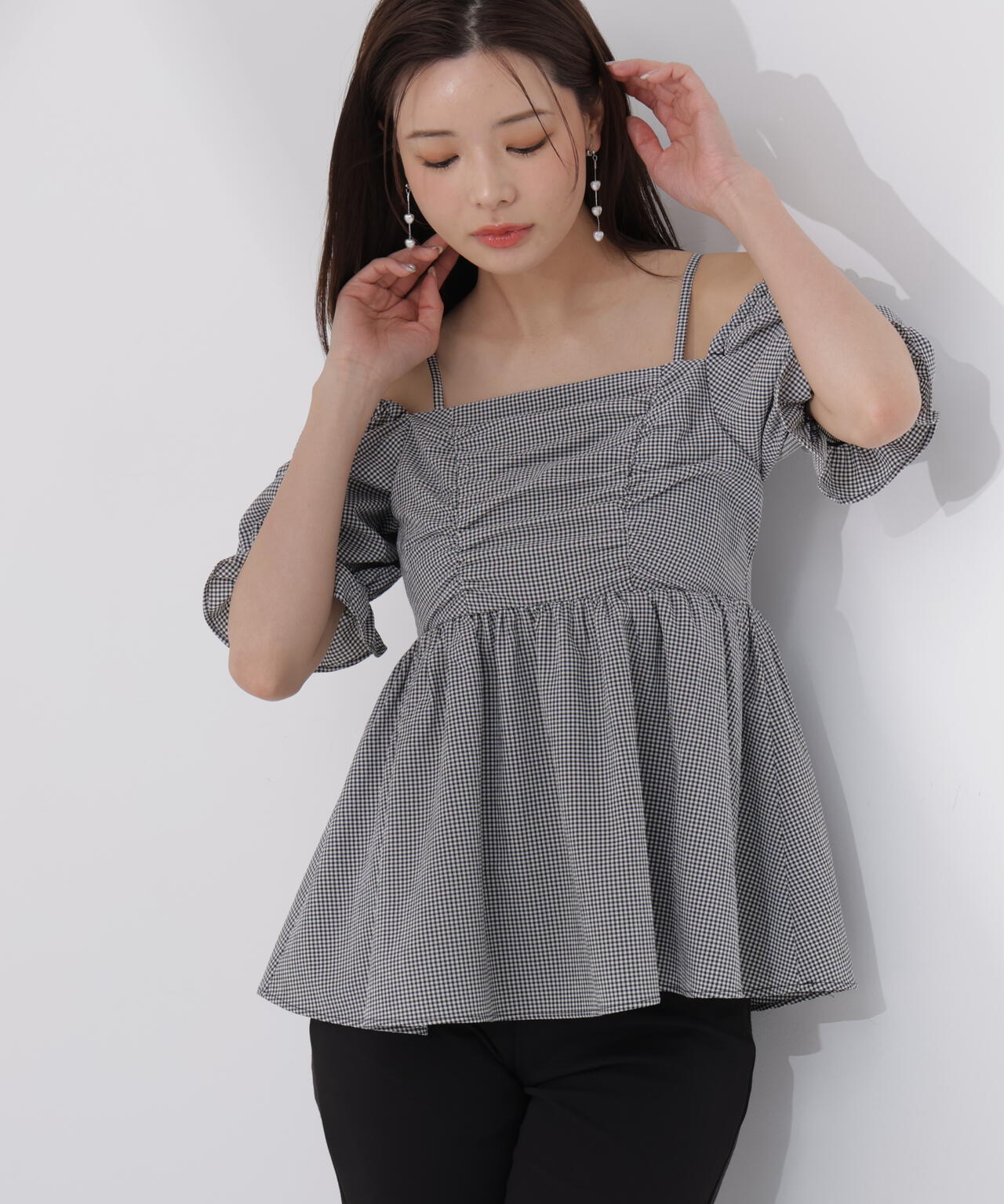 165cm 着用サイズ:FR