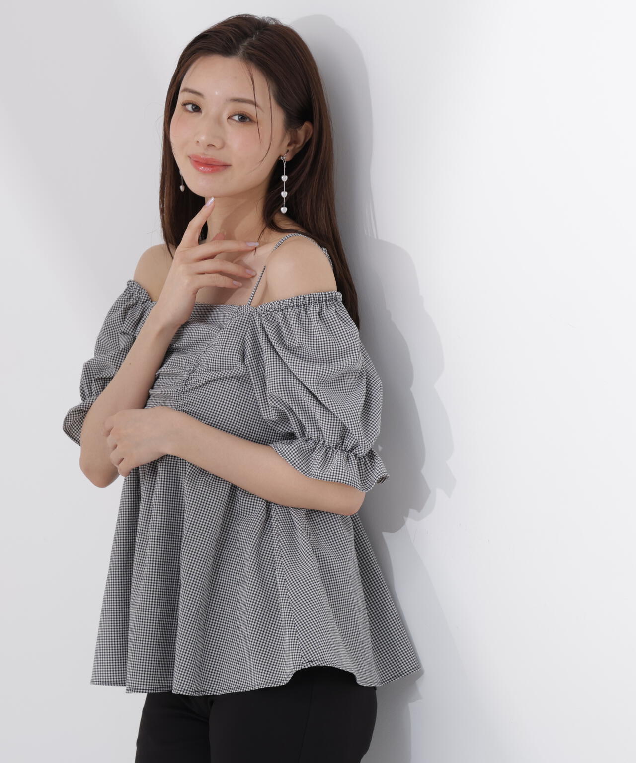 165cm 着用サイズ:FR