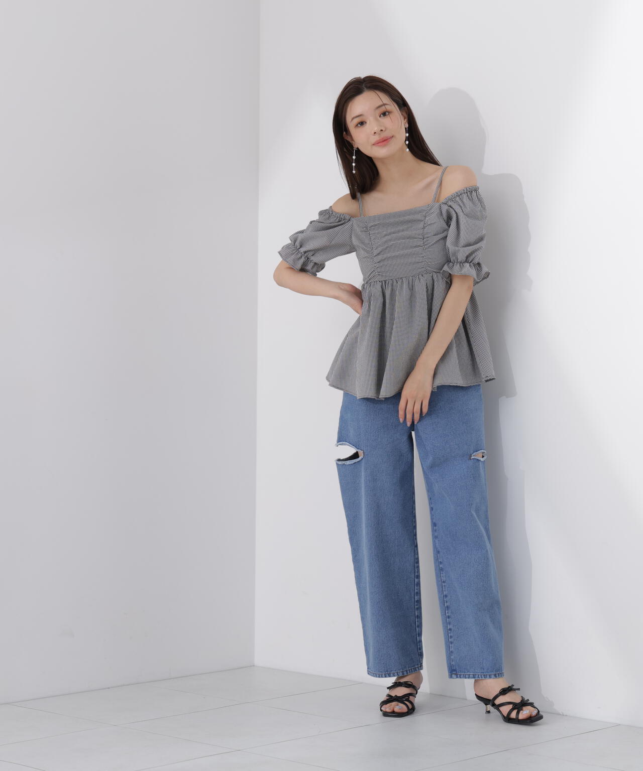 165cm 着用サイズ:FR