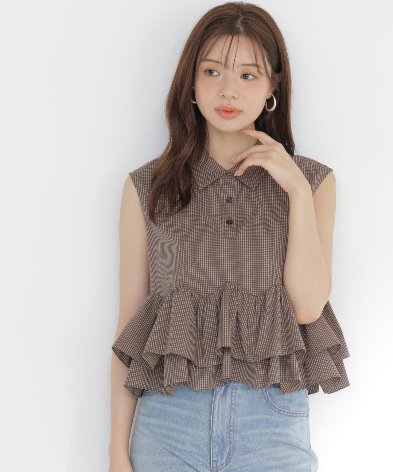 165cm 着用サイズ:FR