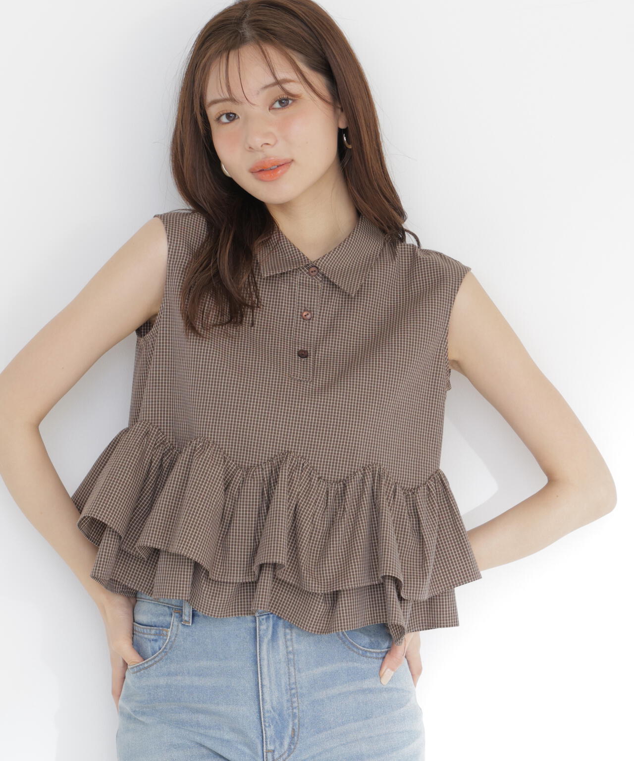 165cm 着用サイズ:FR
