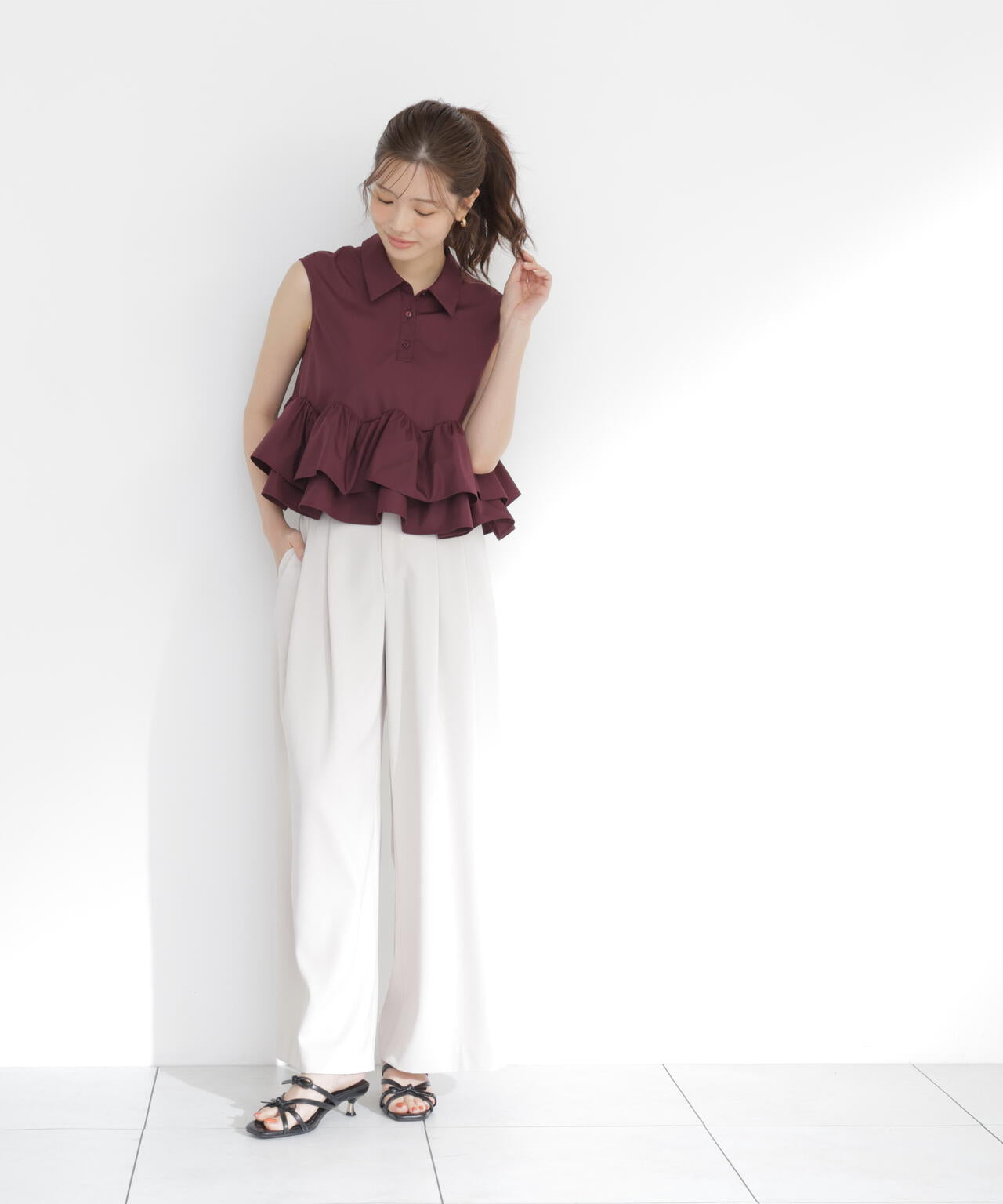 165cm 着用サイズ:FR