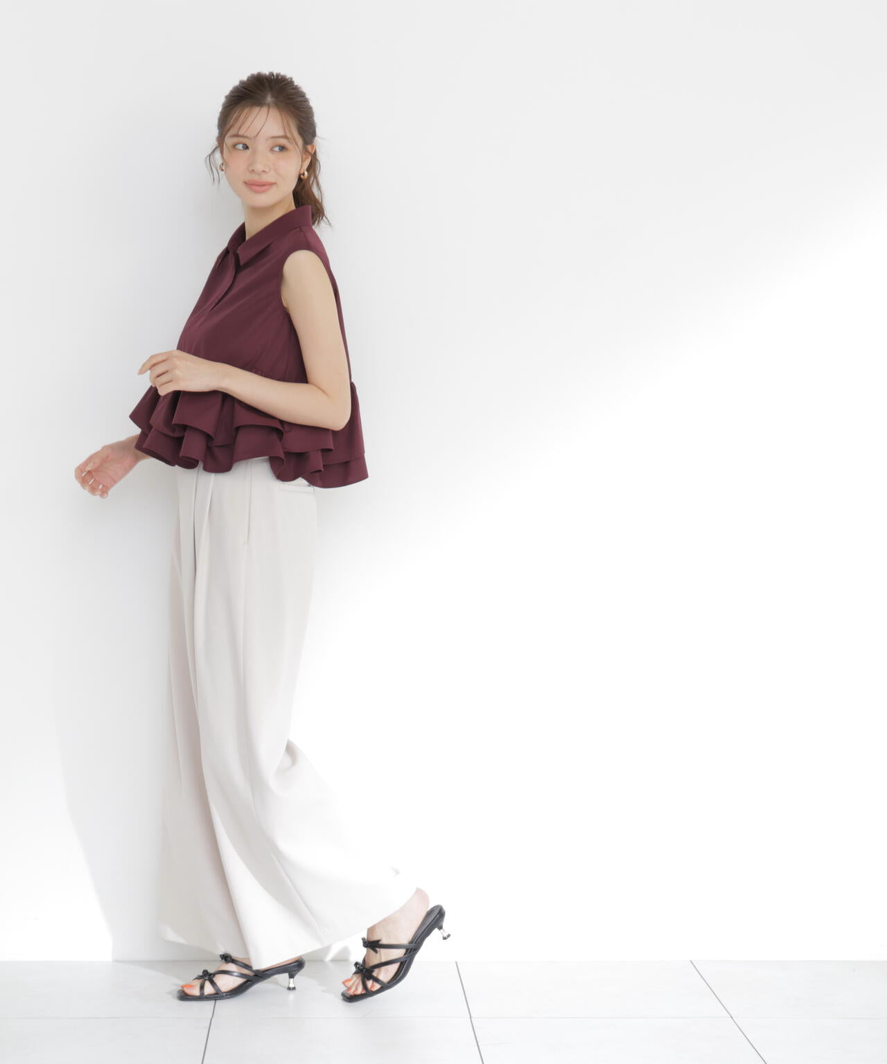 165cm 着用サイズ:FR