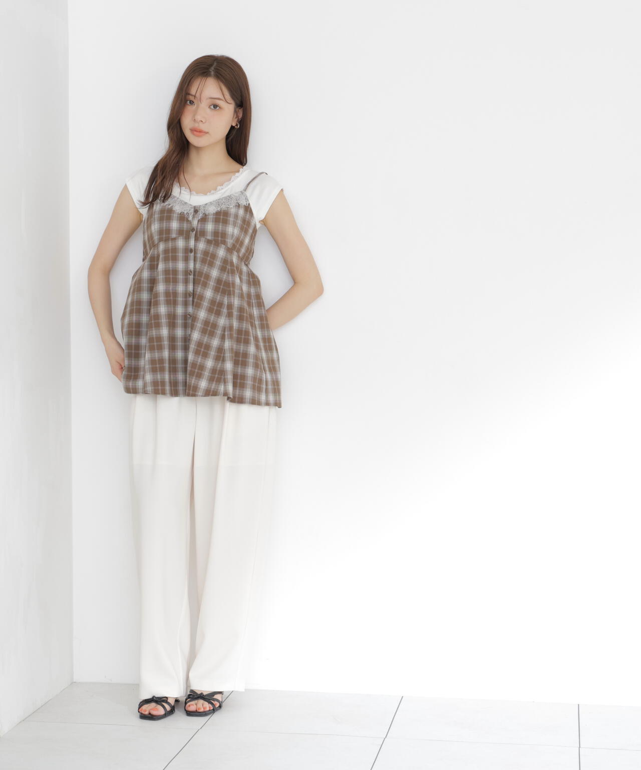 165cm 着用サイズ:FR