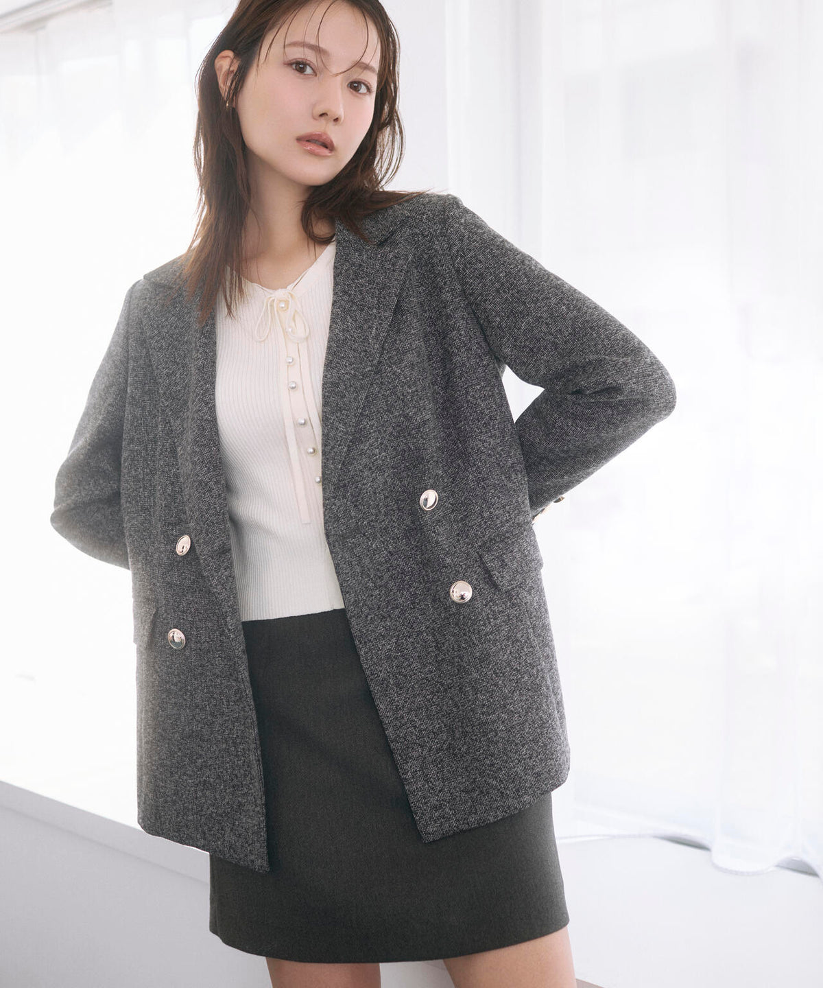 167cm 着用サイズ:M