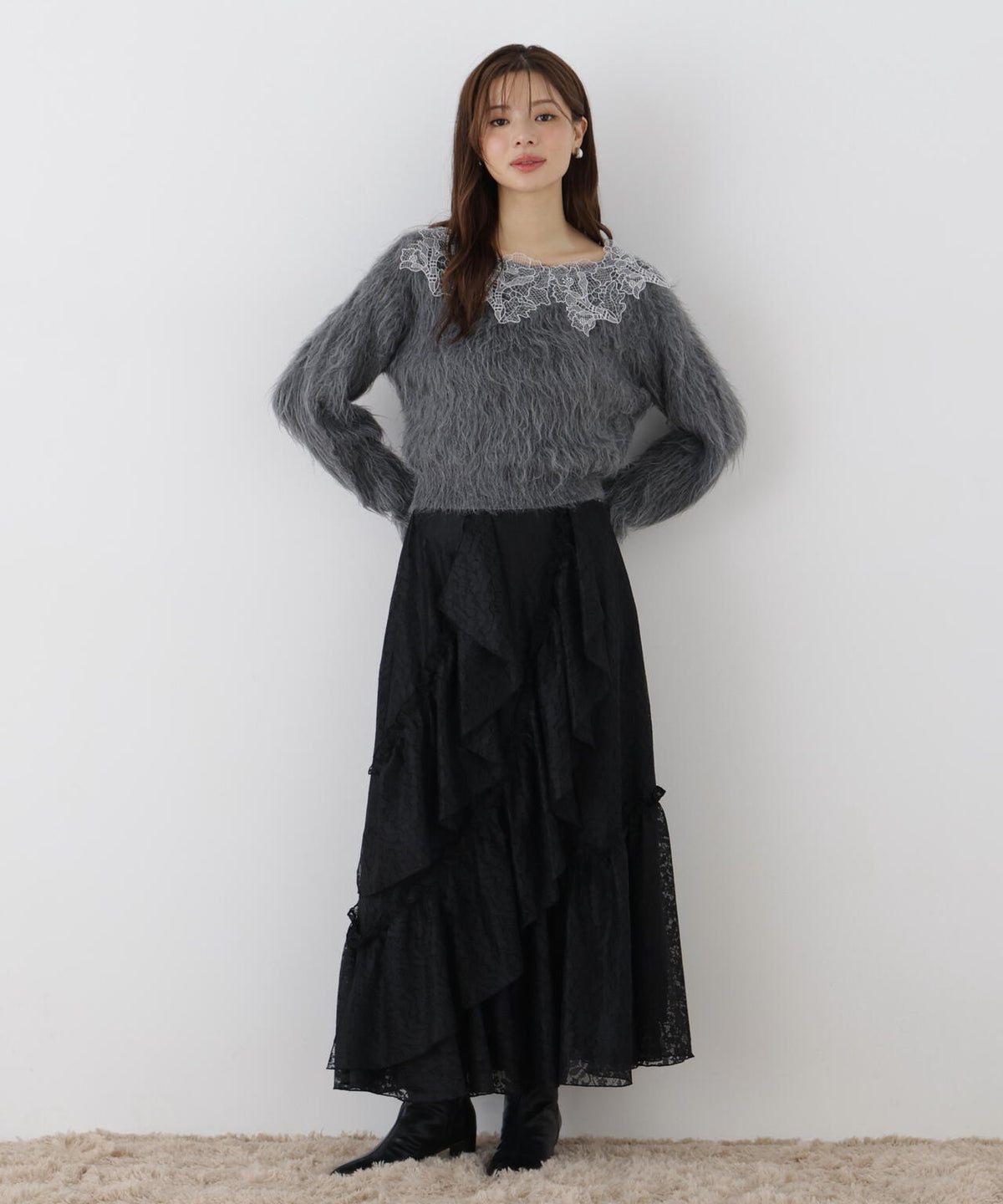 165cm 着用サイズ:PS