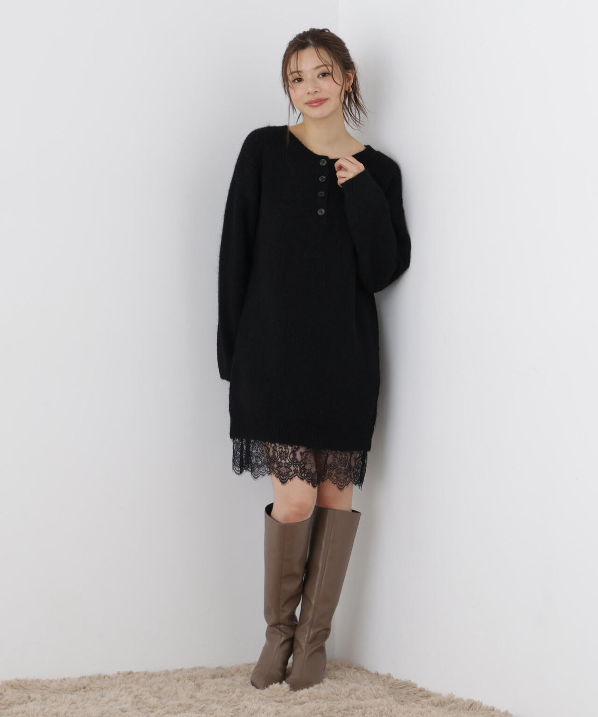165cm 着用サイズ:FR