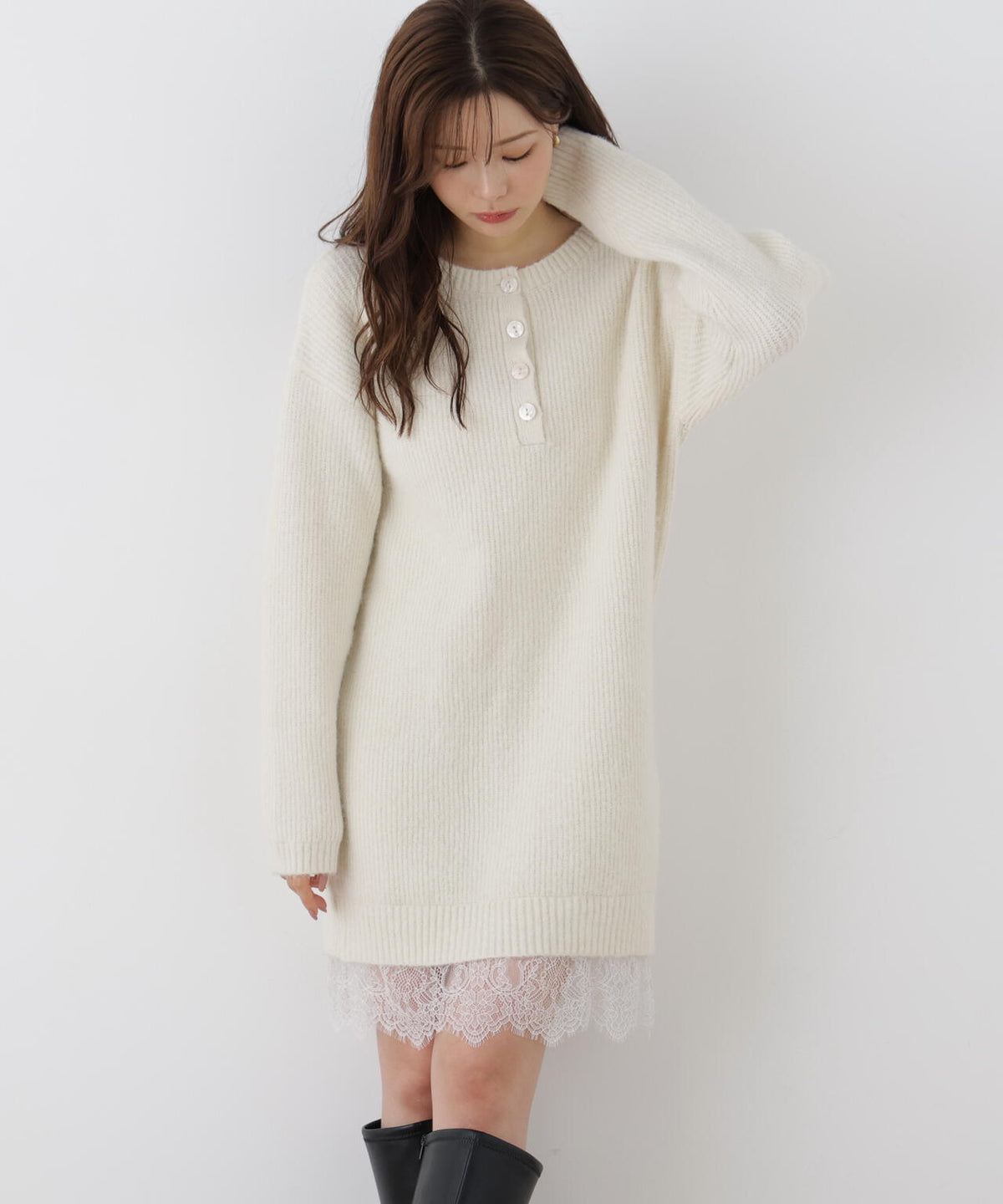 165cm 着用サイズ:FR