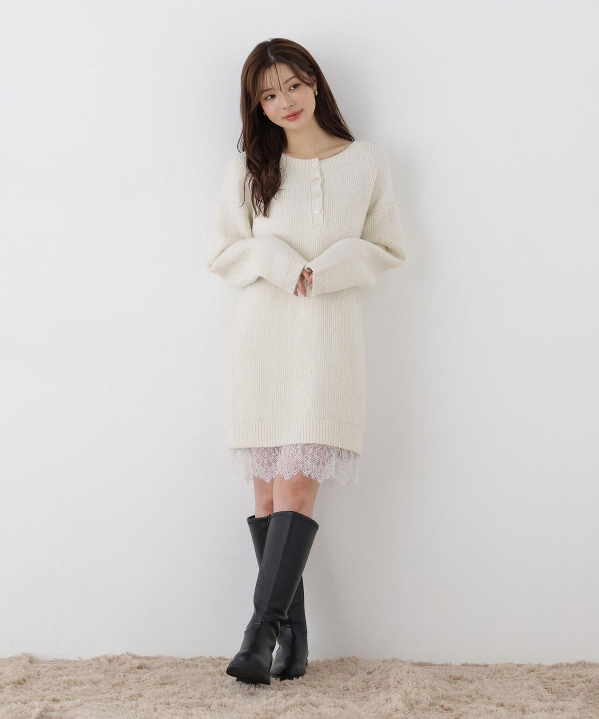 165cm 着用サイズ:FR