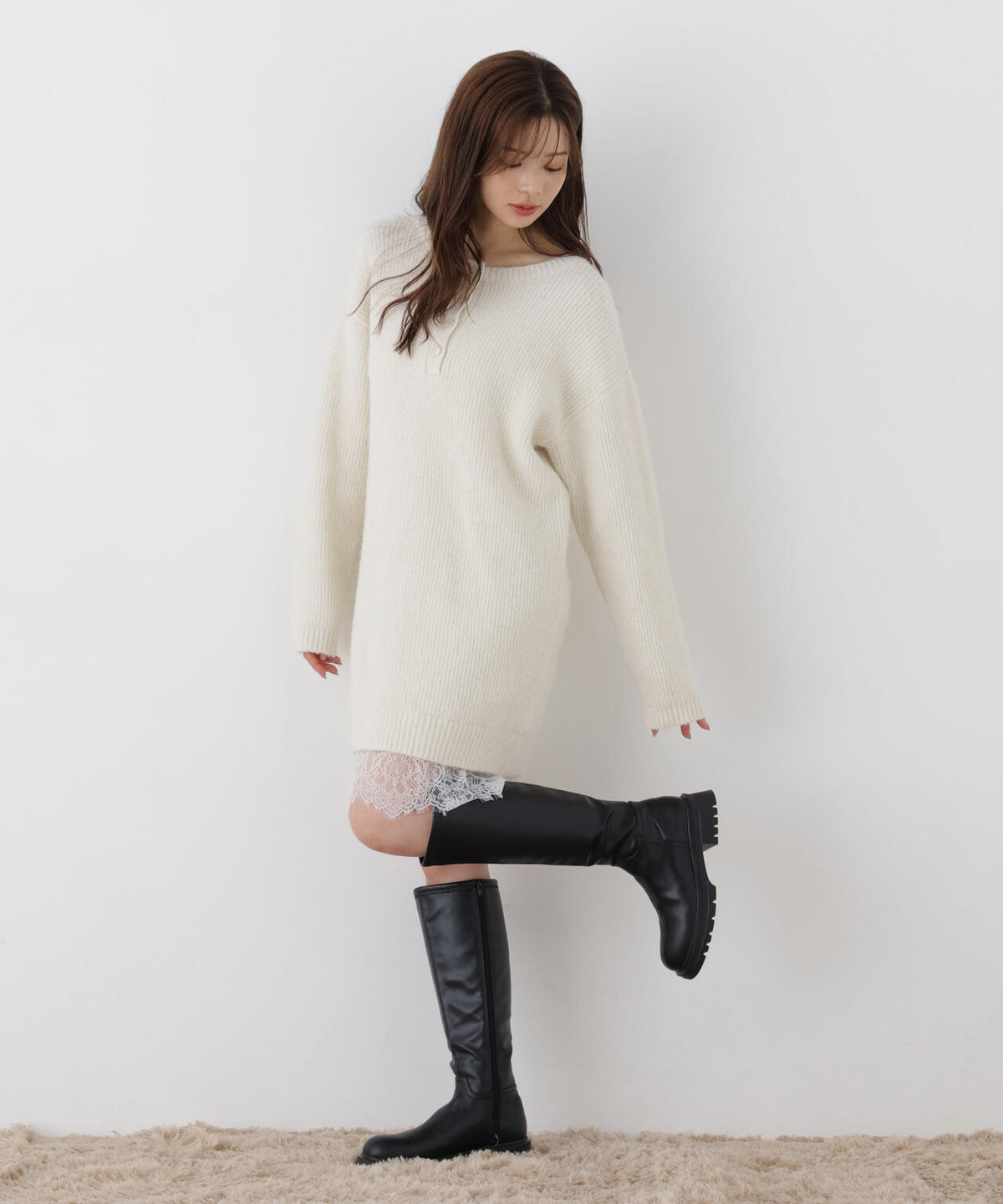 165cm 着用サイズ:FR