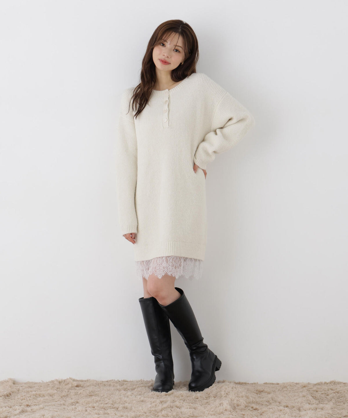 165cm 着用サイズ:FR