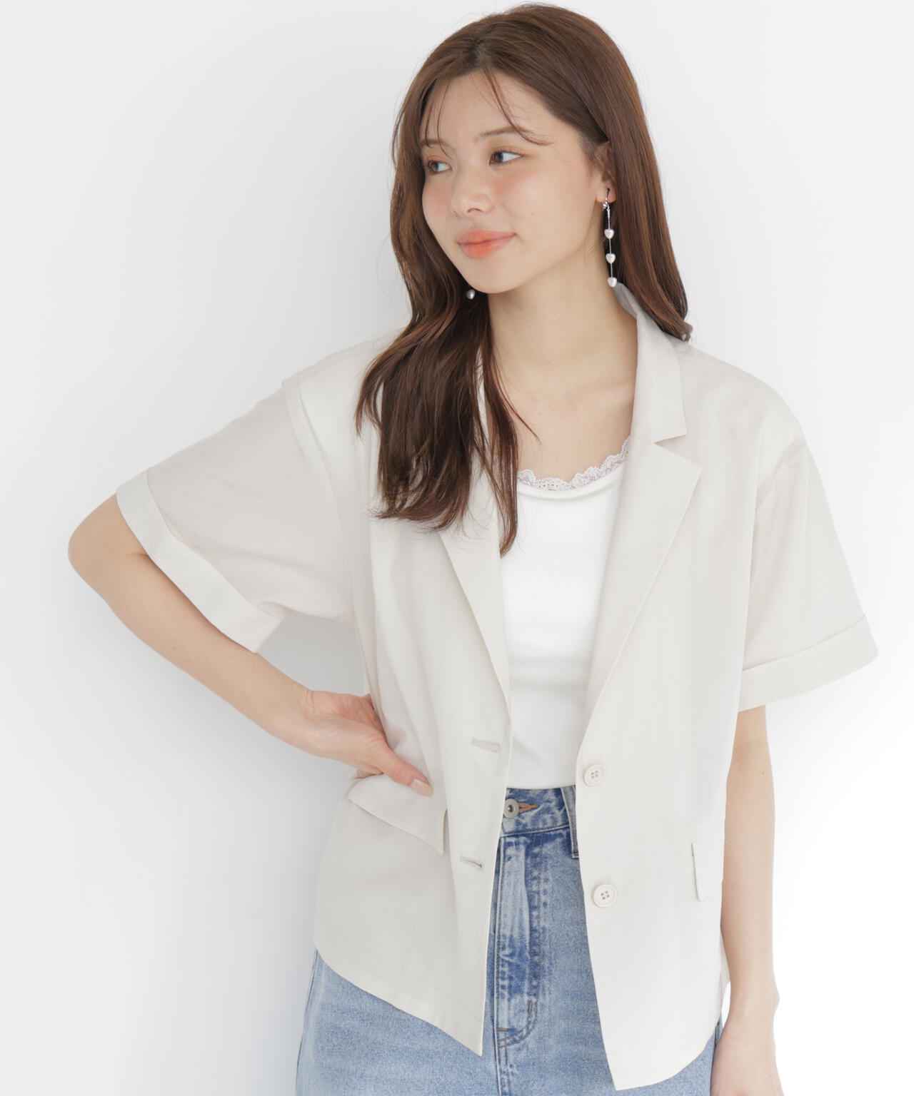 165cm 着用サイズ:FR