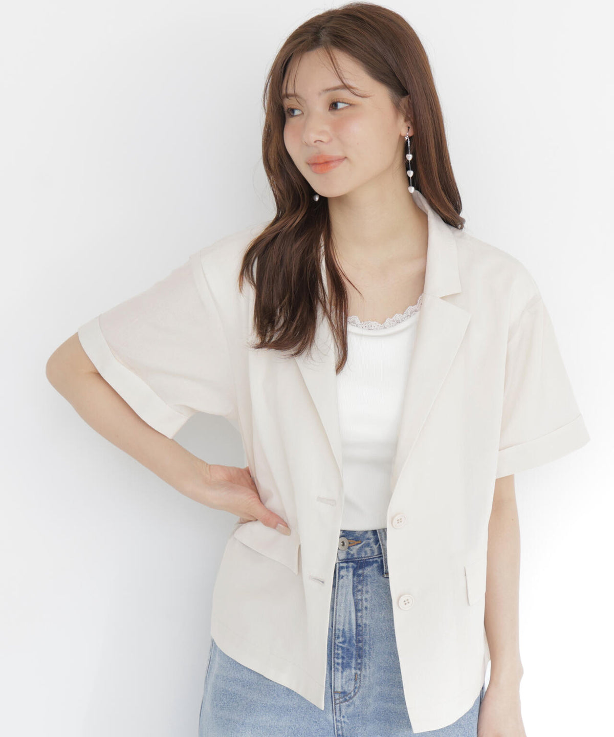 165cm 着用サイズ:FR