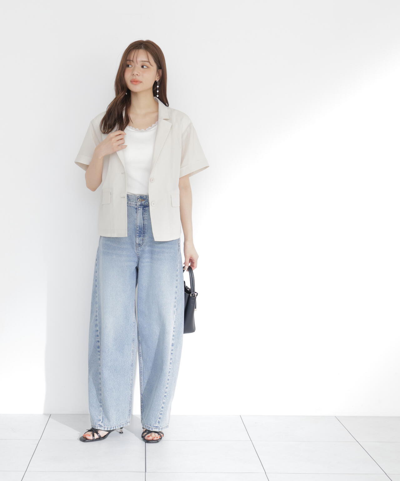 165cm 着用サイズ:FR