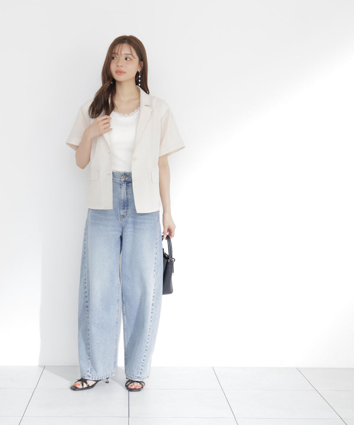 165cm 着用サイズ:FR