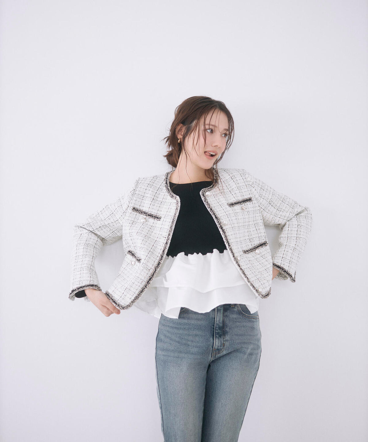 167cm 着用サイズ:M