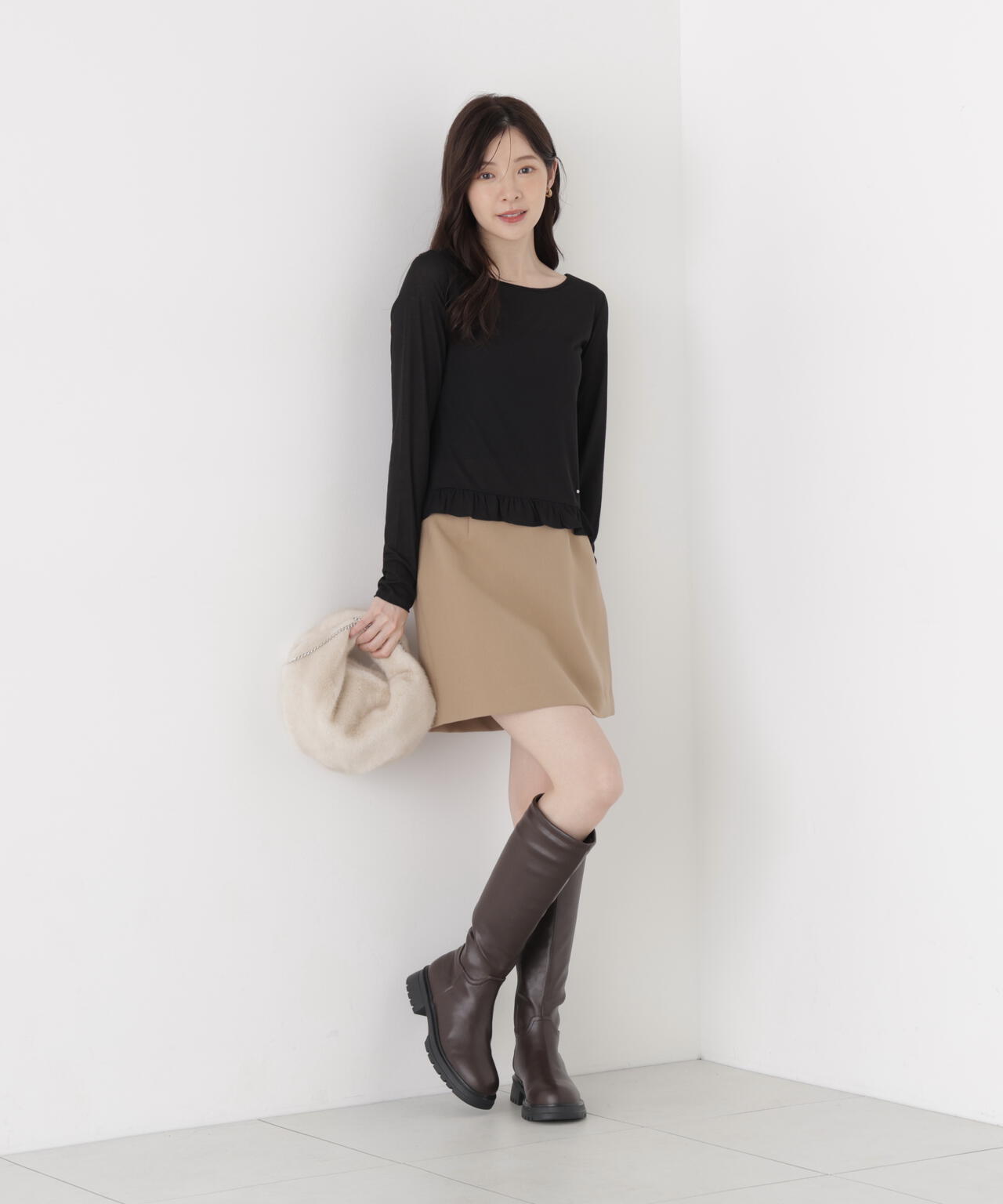 167cm 着用サイズ:FR