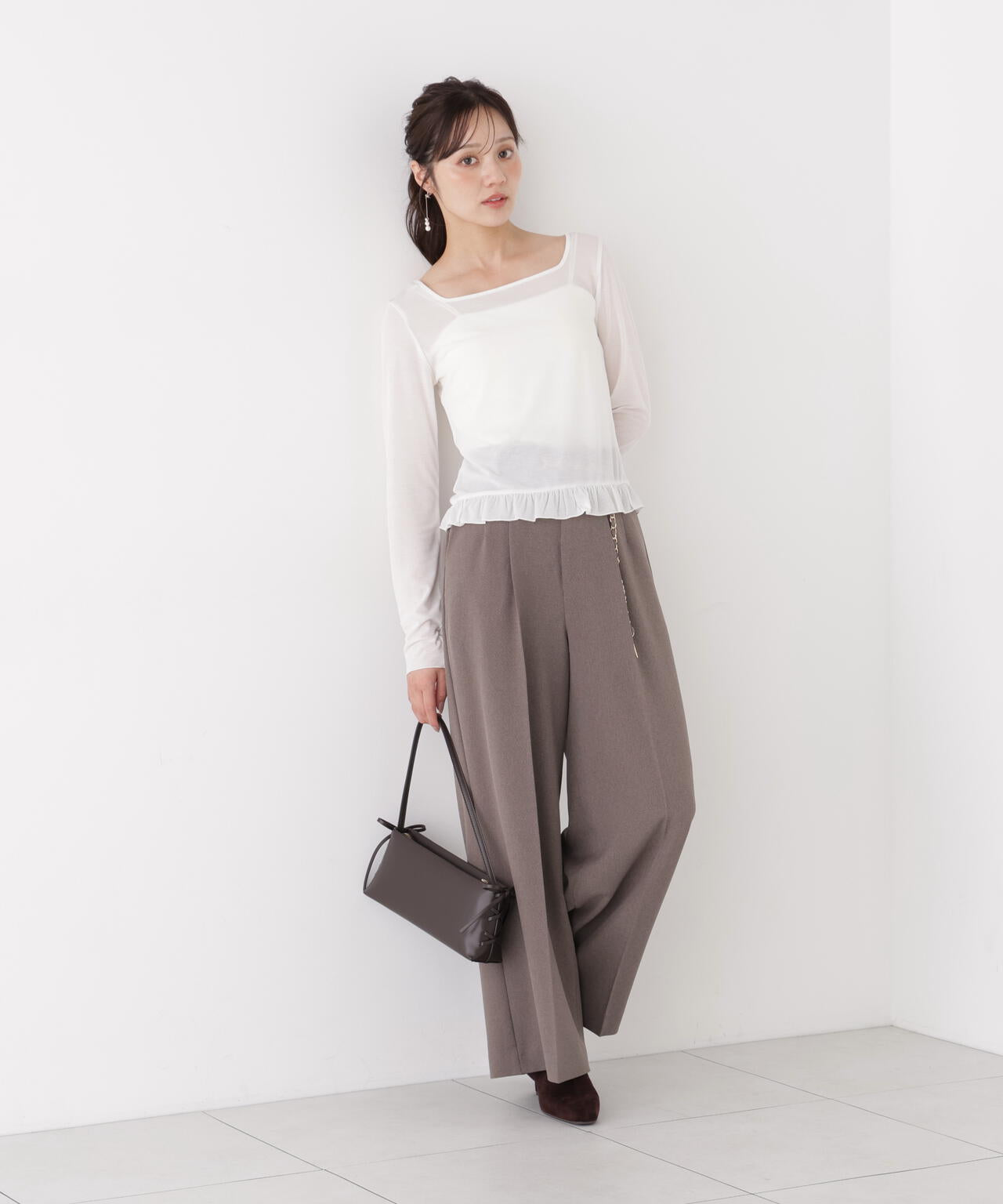 167cm 着用サイズ:FR