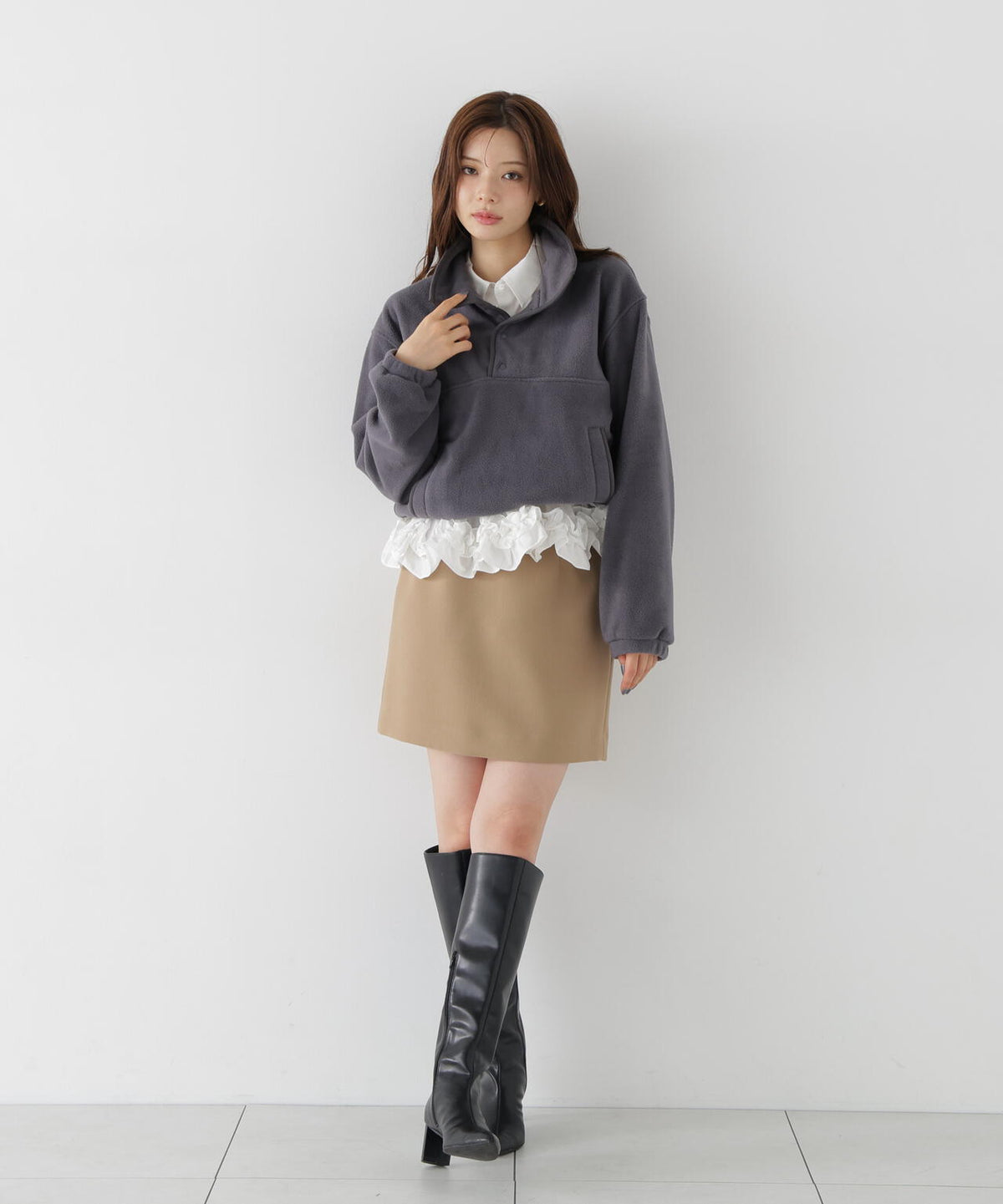 165cm 着用サイズ:FR