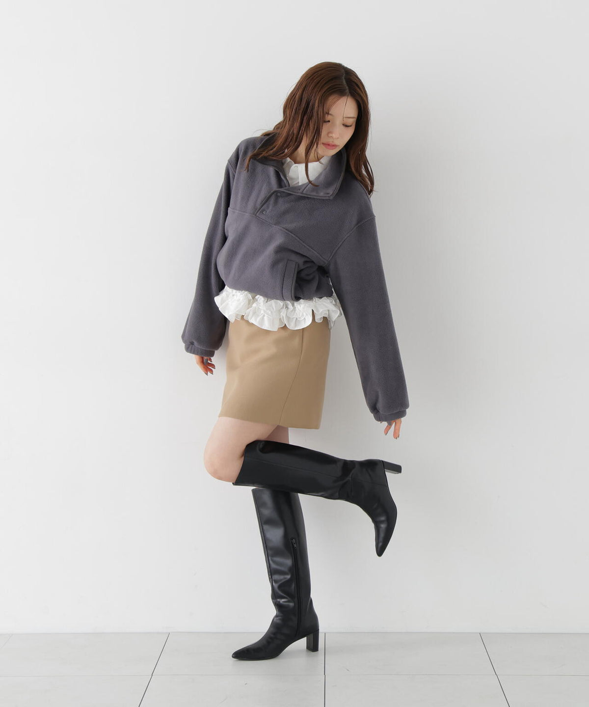 165cm 着用サイズ:FR