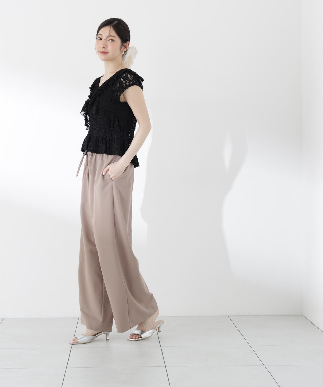 167cm 着用サイズ:FR