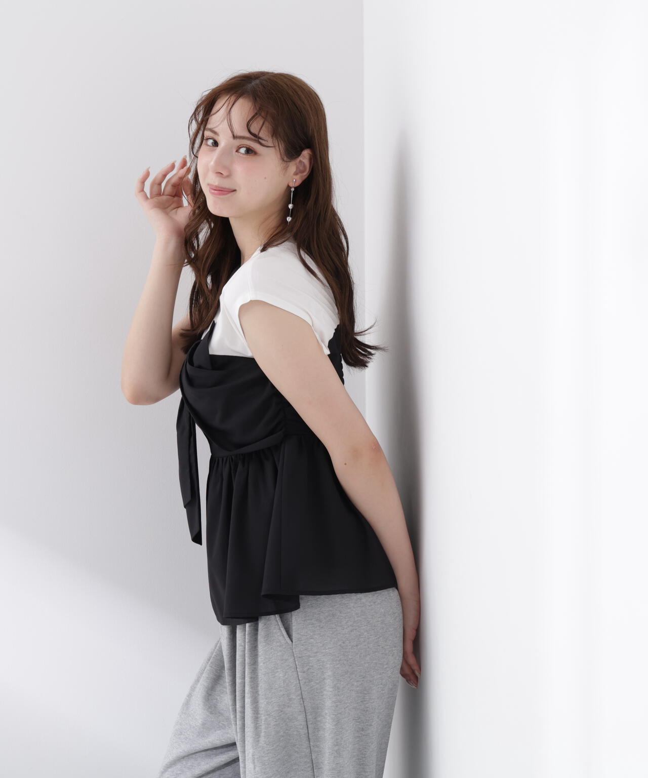 167cm 着用サイズ:FR