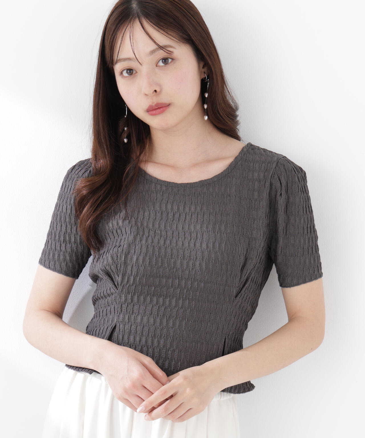165cm B:82 W:59 H:86 S:25cm 着用サイズ:FR