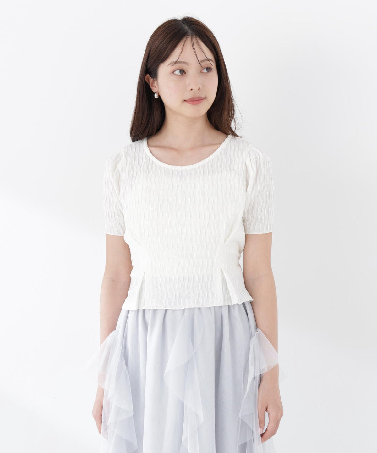 165cm B:82 W:59 H:86 S:25cm 着用サイズ:FR