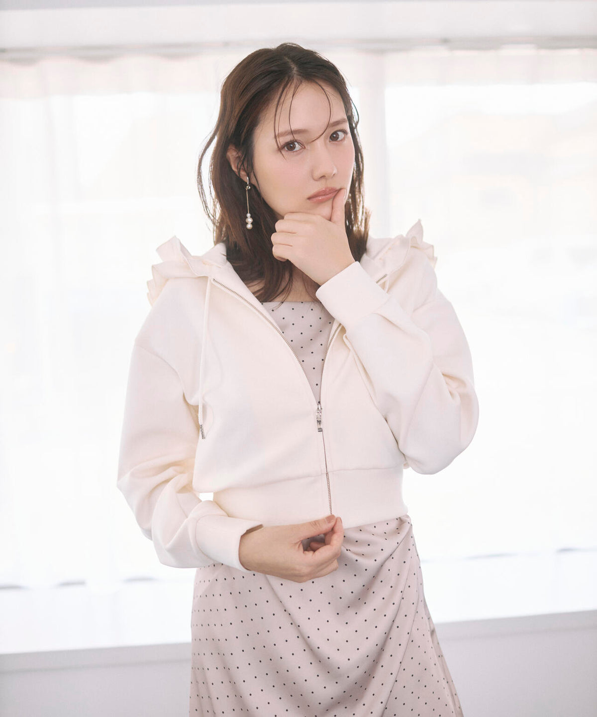 165cm 着用サイズ:FR