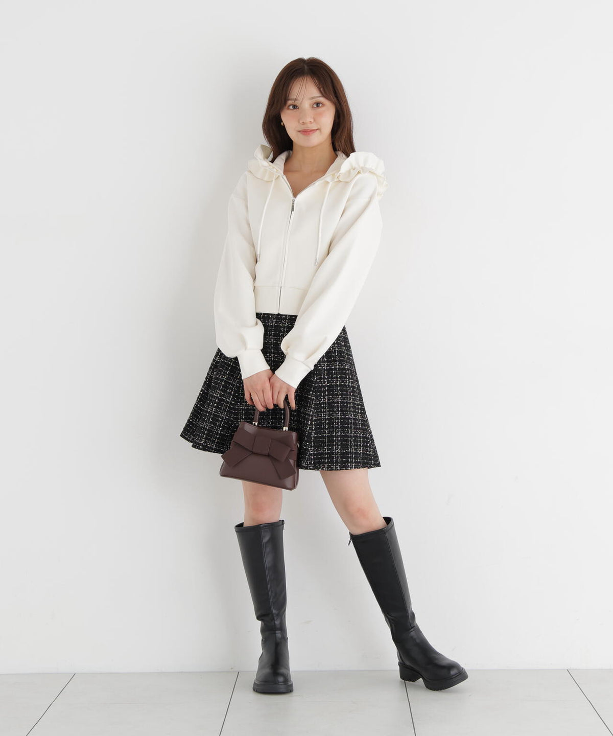 167cm 着用サイズ:FR