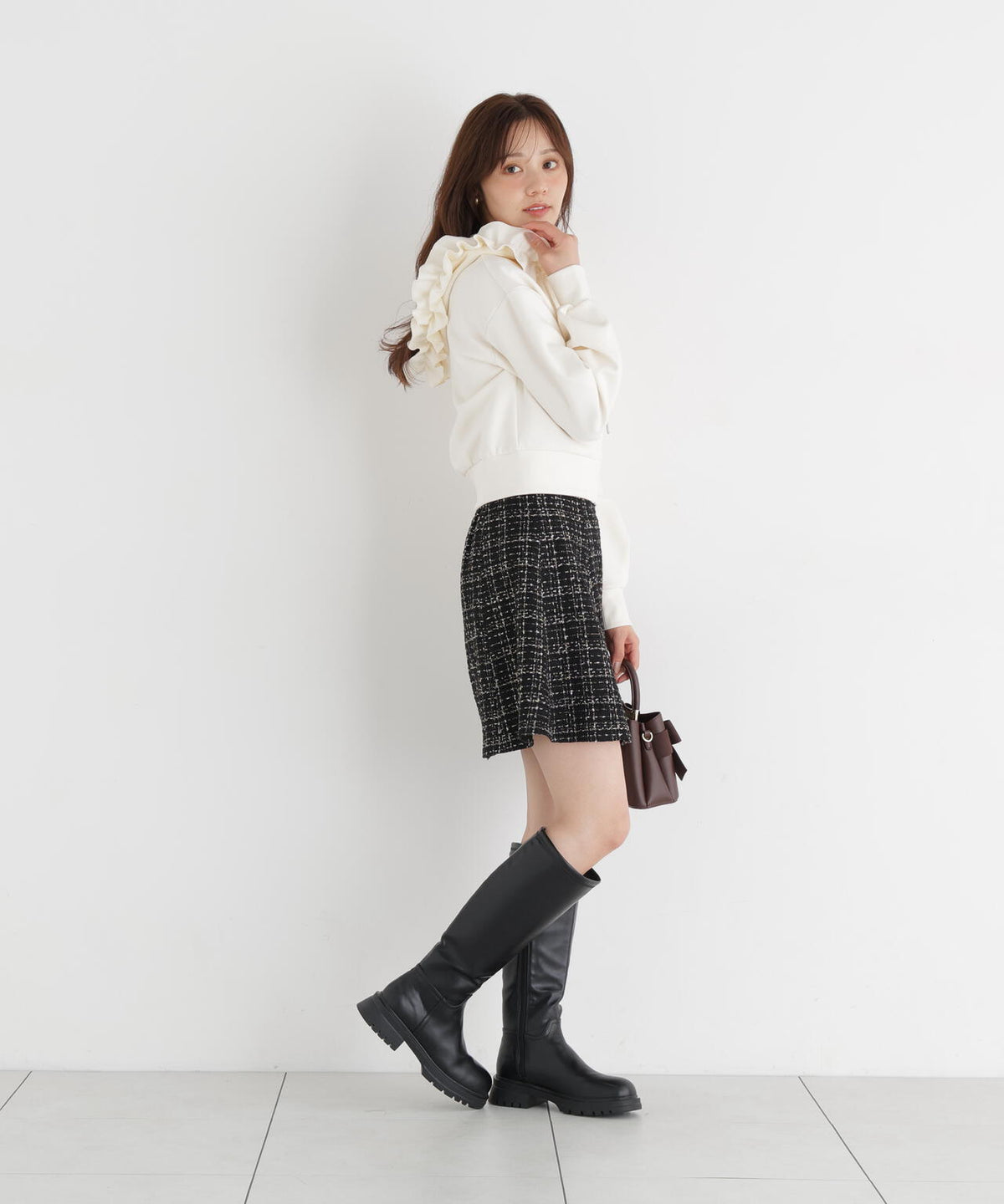 167cm 着用サイズ:FR