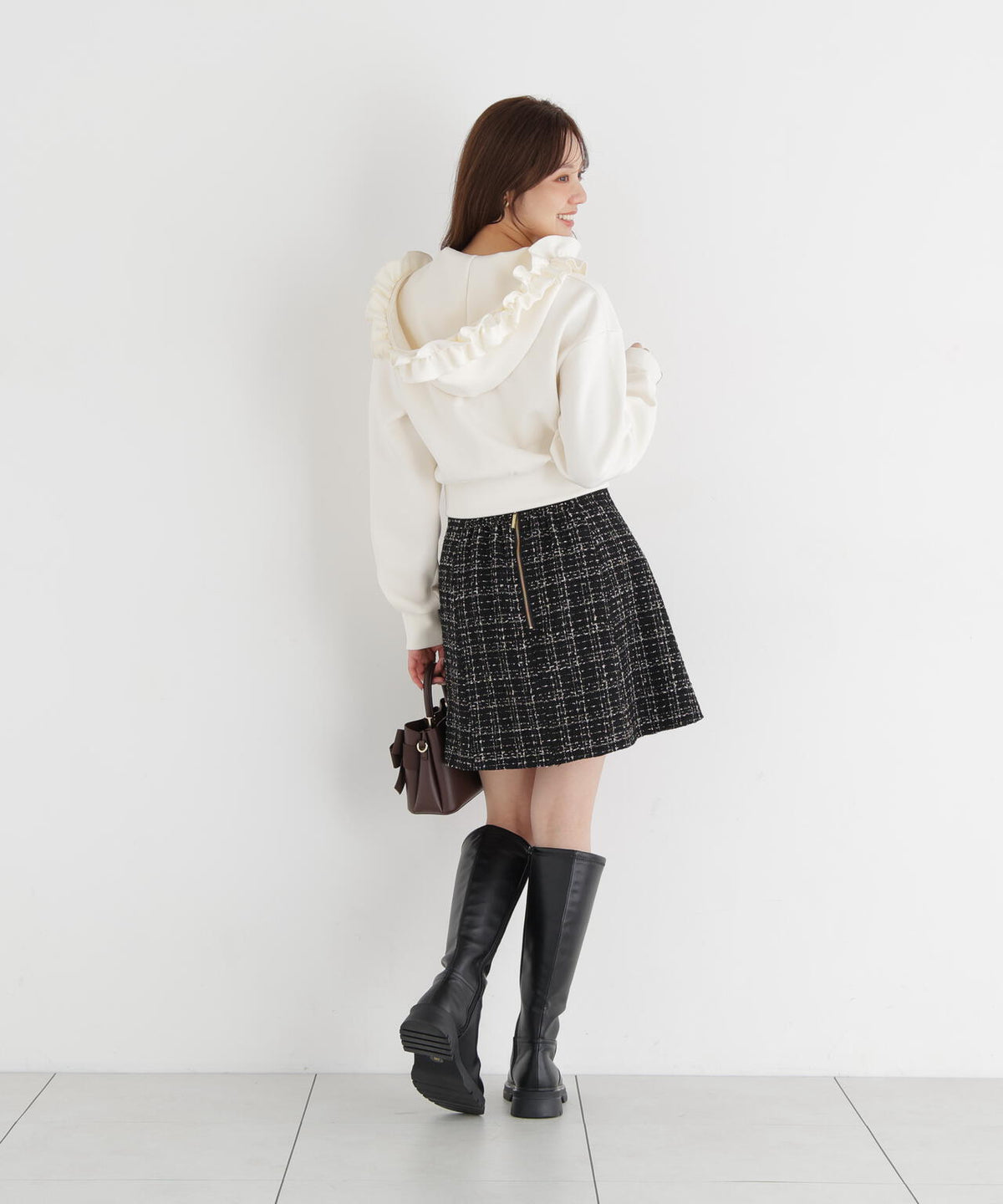 165cm 着用サイズ:FR