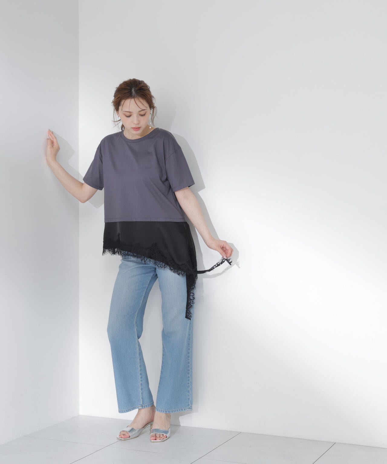 167cm 着用サイズ:FR