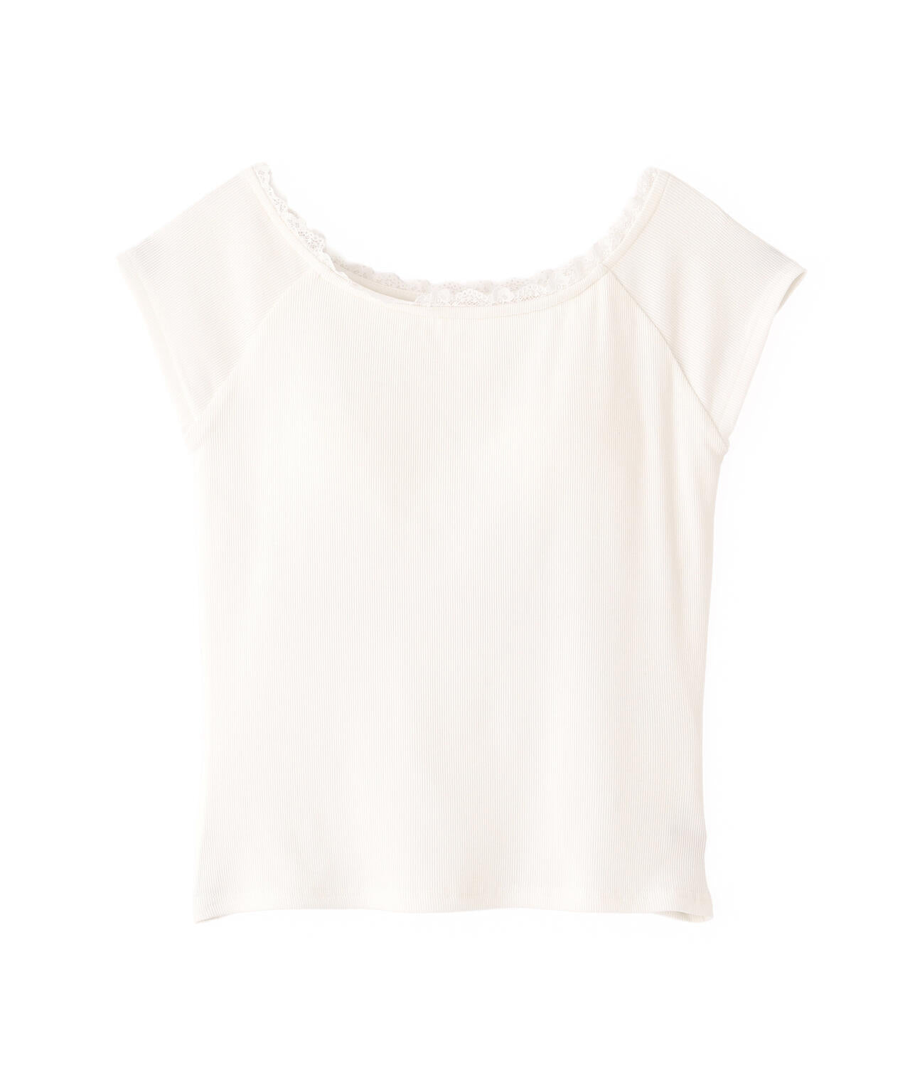 <a/mie>カップ付きフレンチスリーブTシャツ