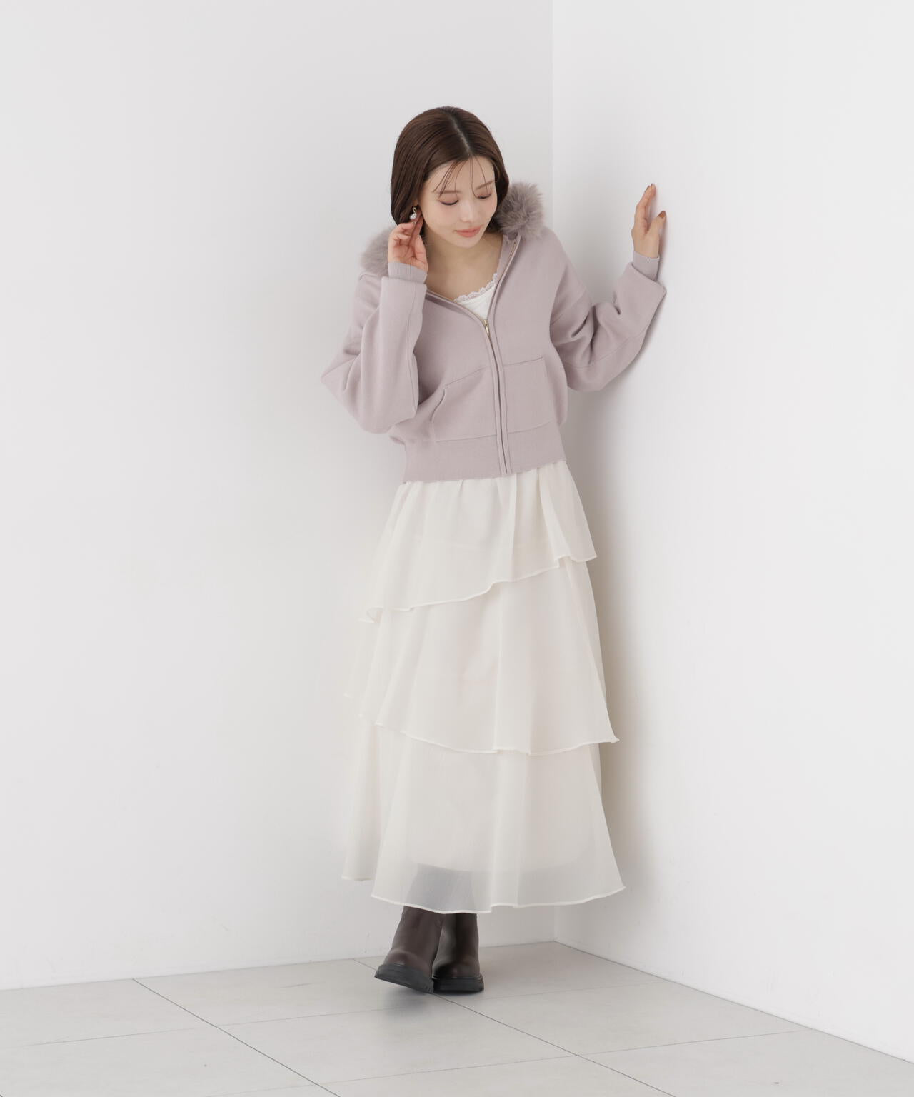 167cm 着用サイズ:FR