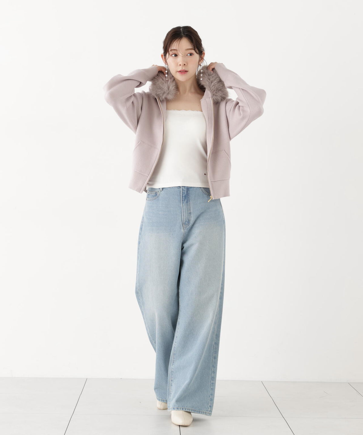 167cm 着用サイズ:FR