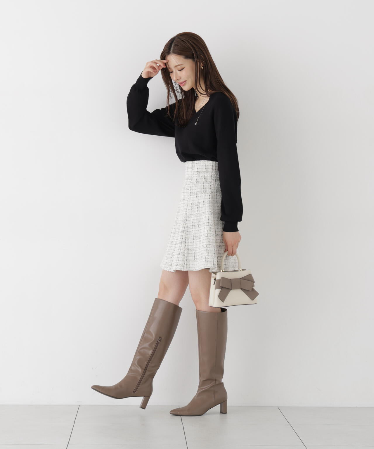 165cm 着用サイズ:FR
