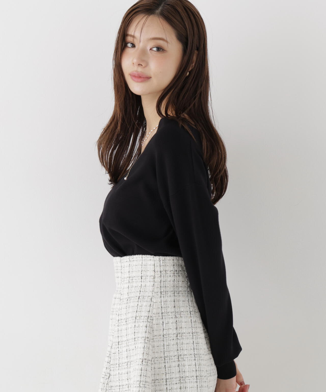 165cm 着用サイズ:FR