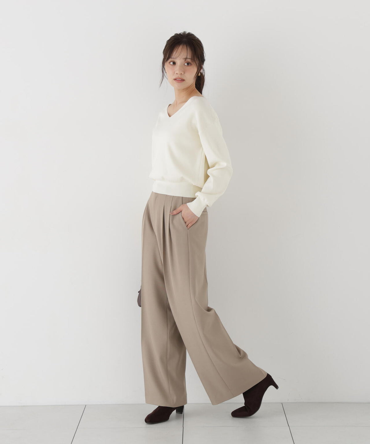 167cm 着用サイズ:FR