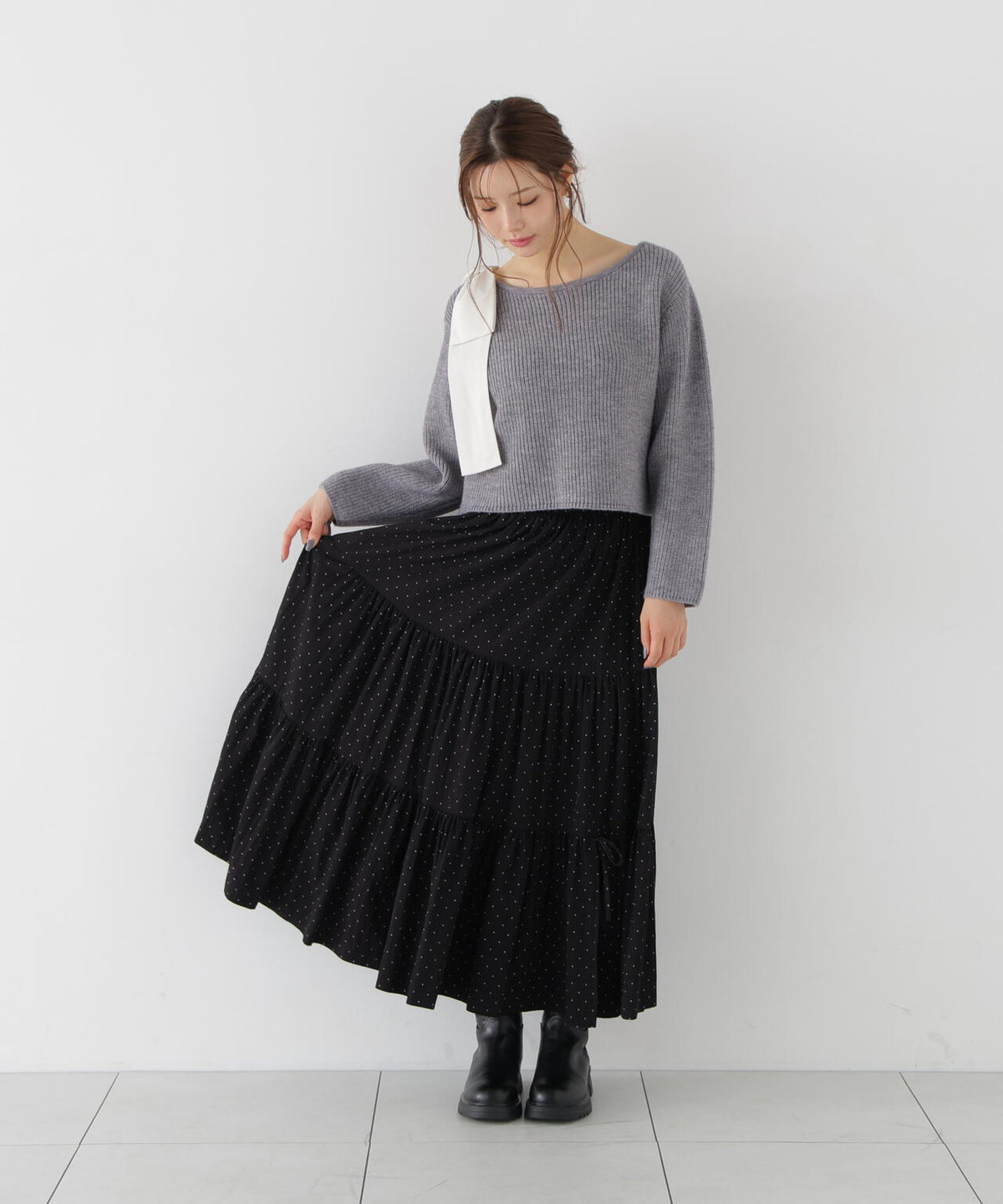 165cm 着用サイズ:FR