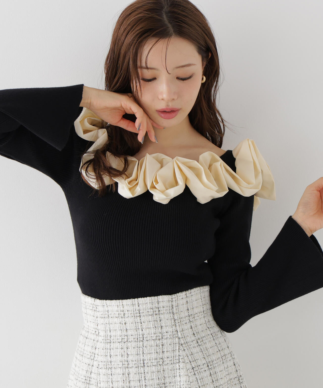 165cm 着用サイズ:FR