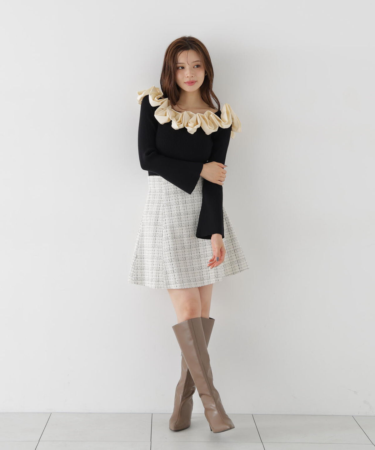 165cm 着用サイズ:FR