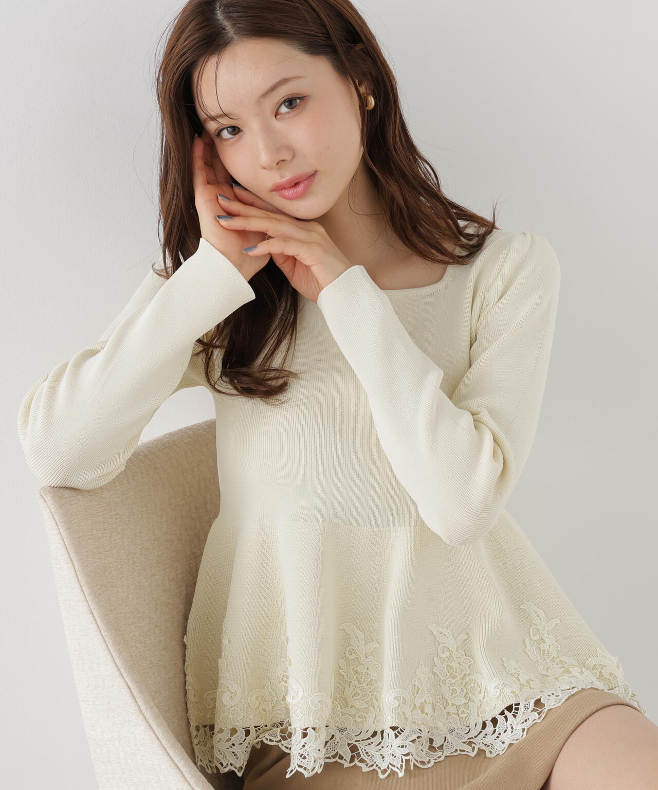 165cm 着用サイズ:FR