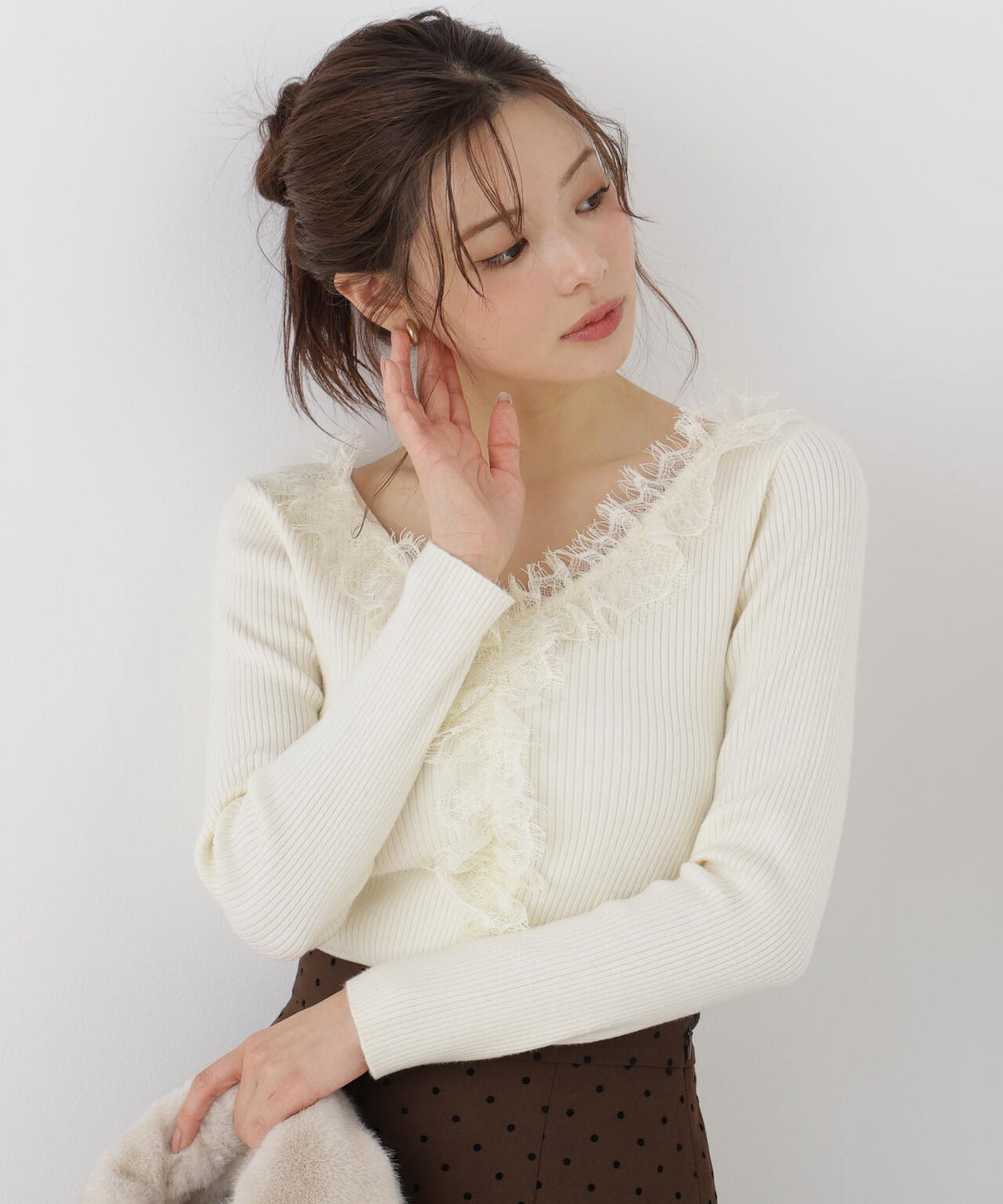 165cm 着用サイズ:FR