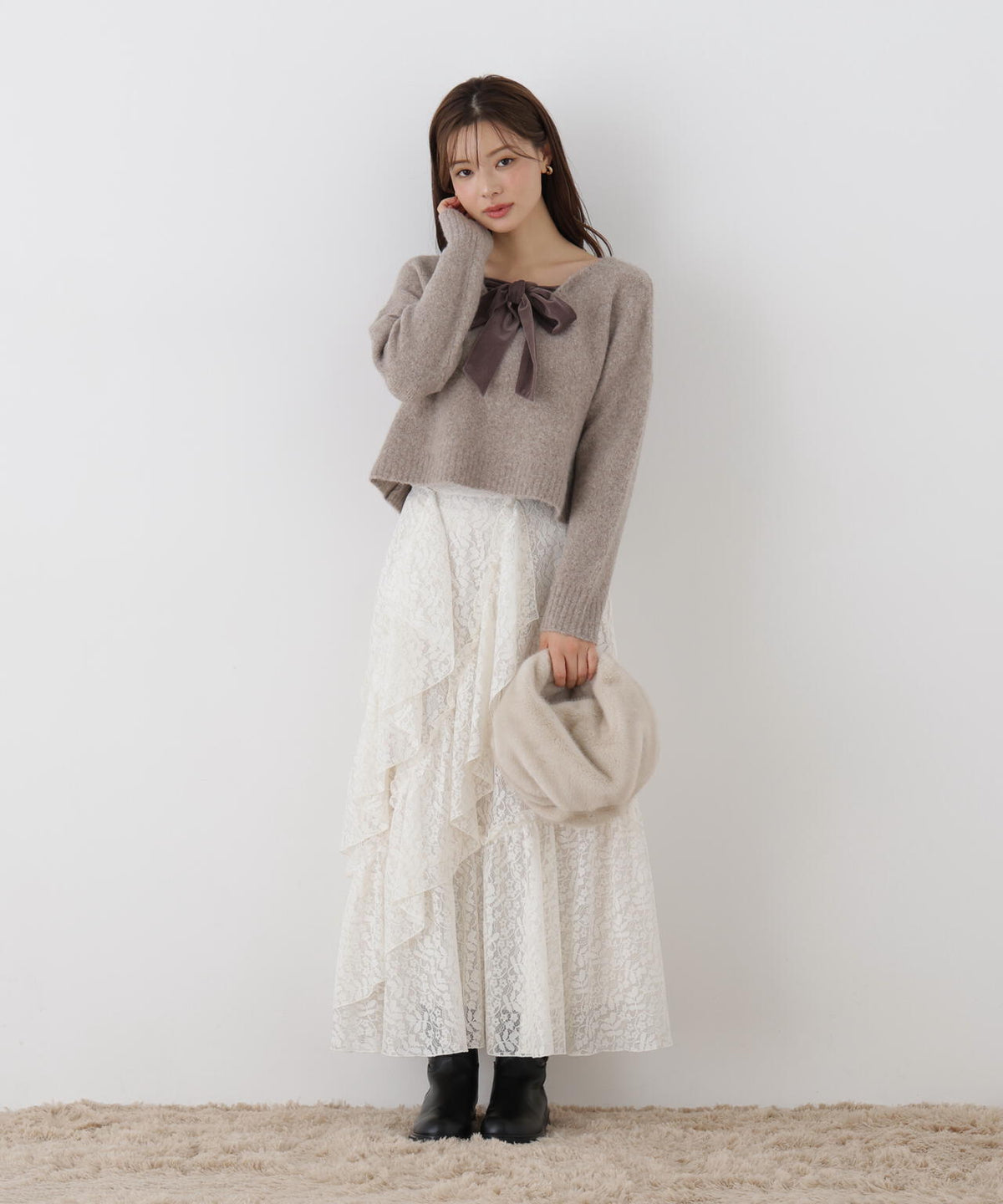 165cm 着用サイズ:FR