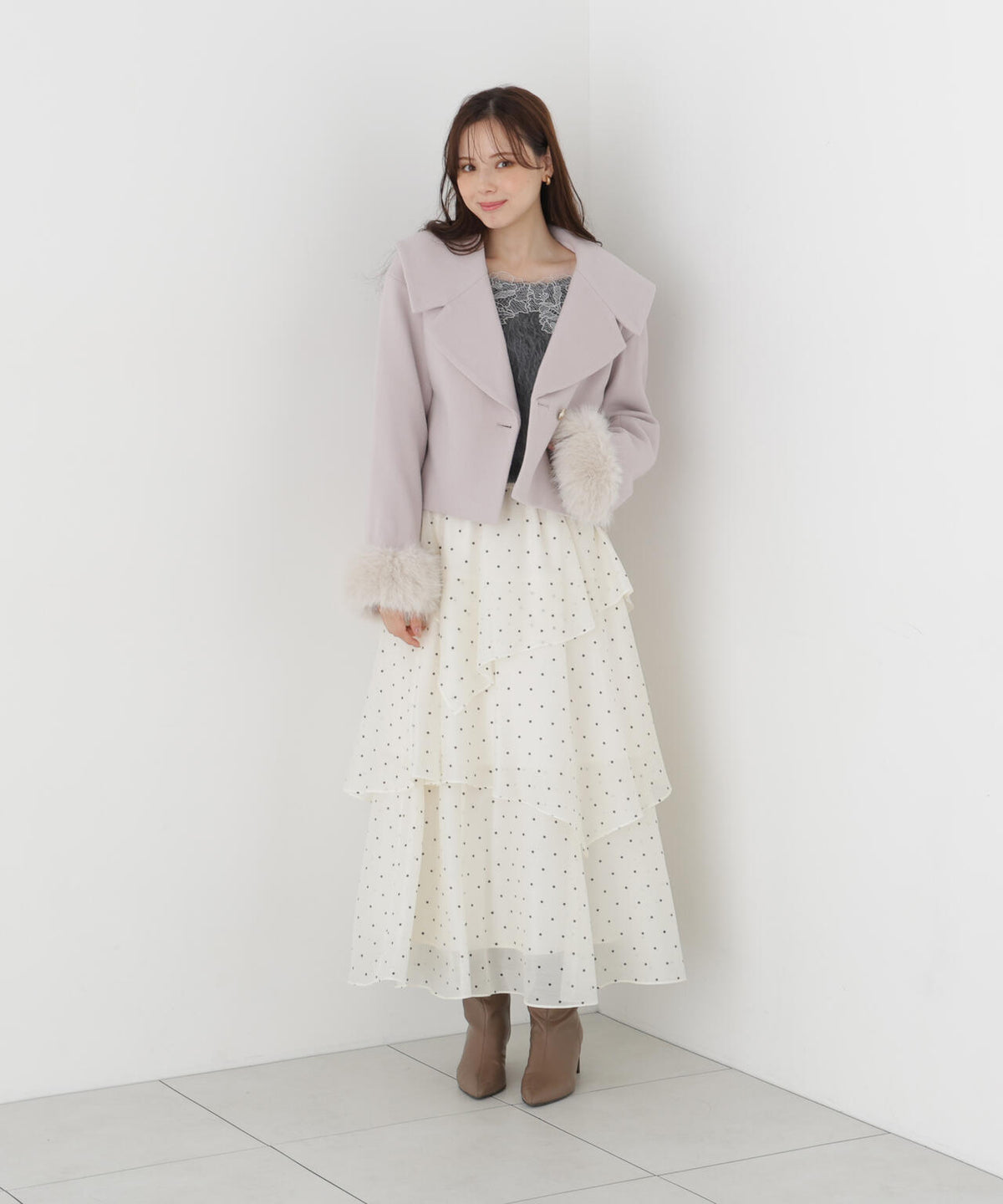 167cm 着用サイズ:FR