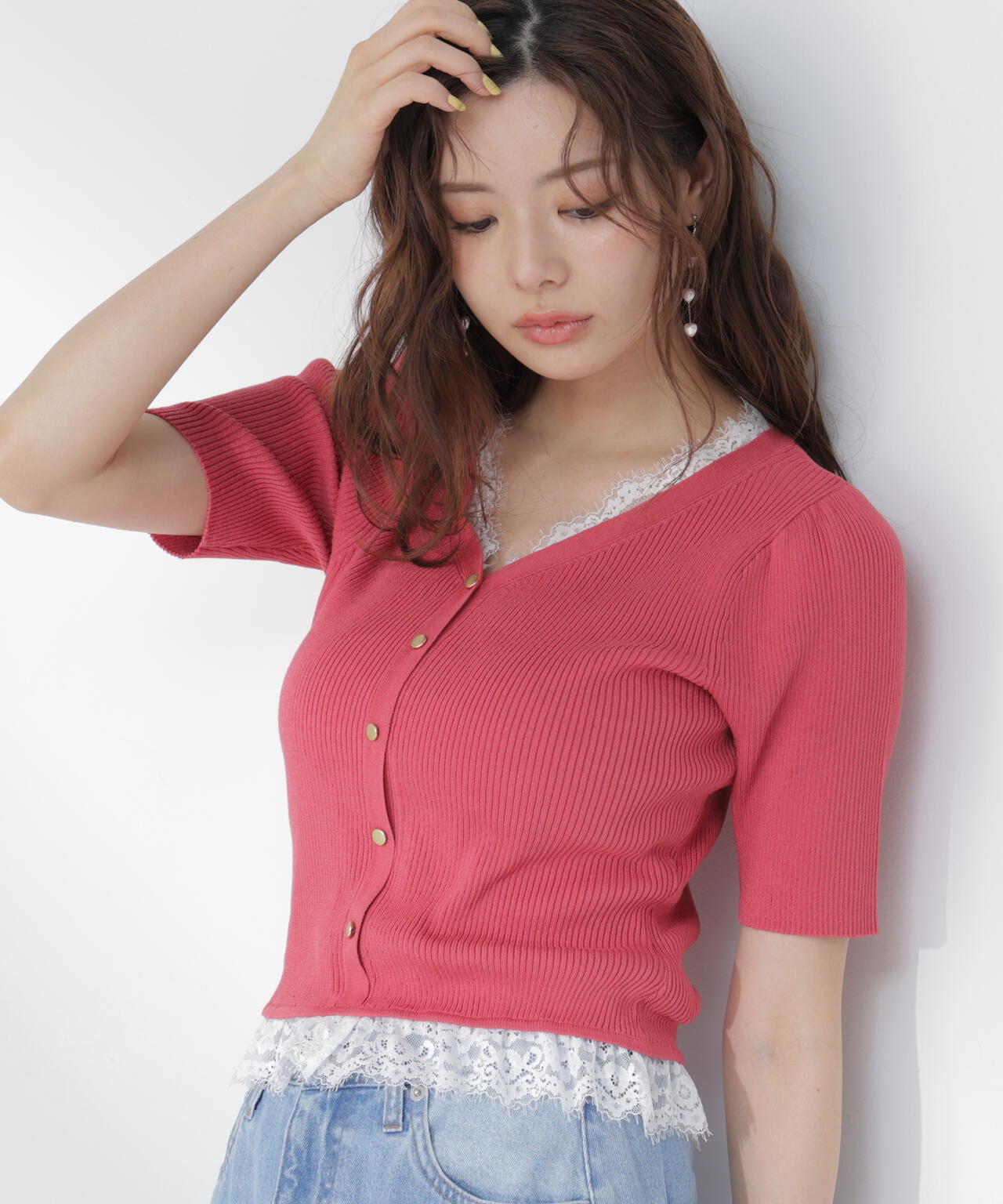 165cm 着用サイズ:FR