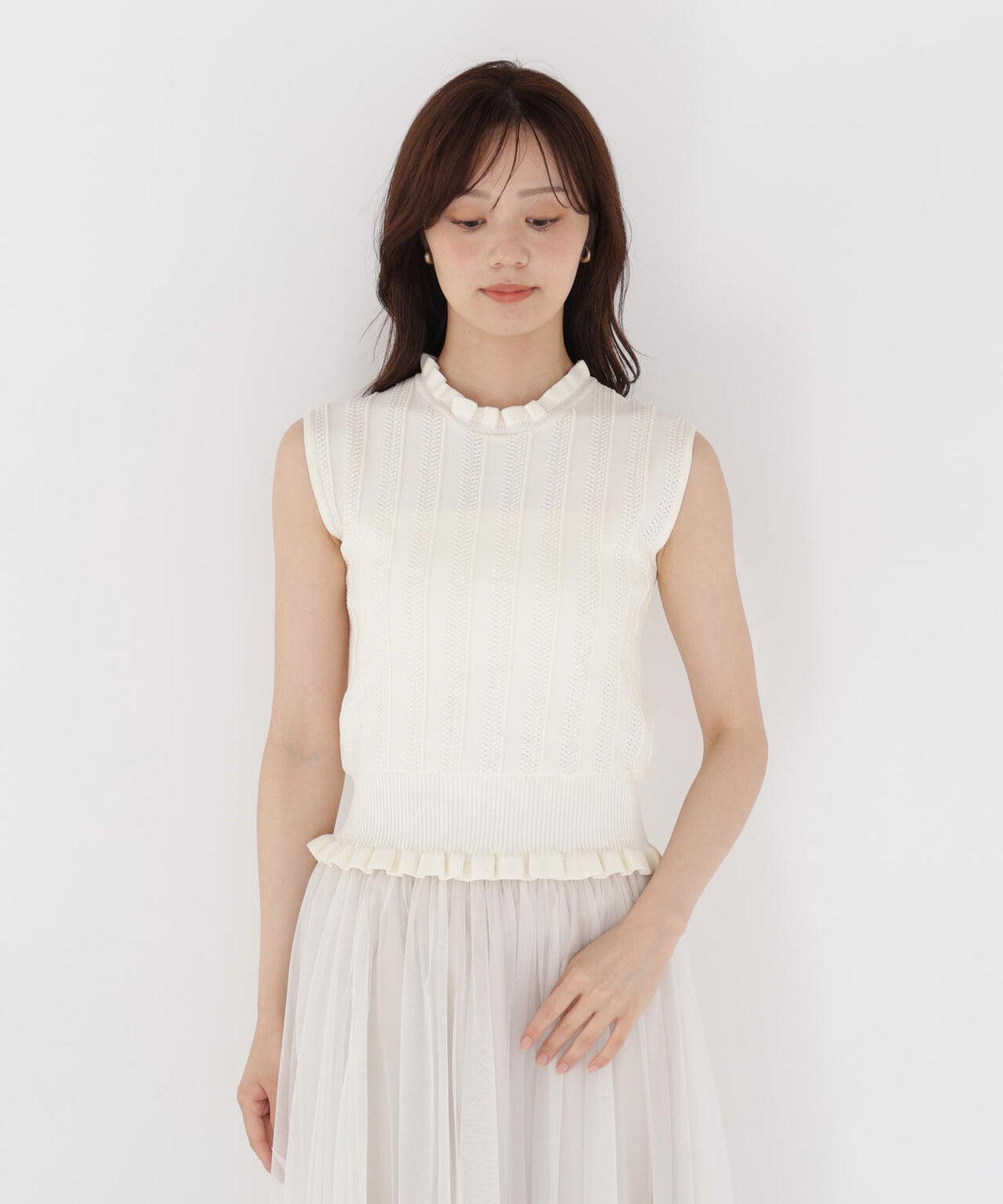 166cm B:78 W:56 H:83 S:24.5cm 着用サイズ:FR