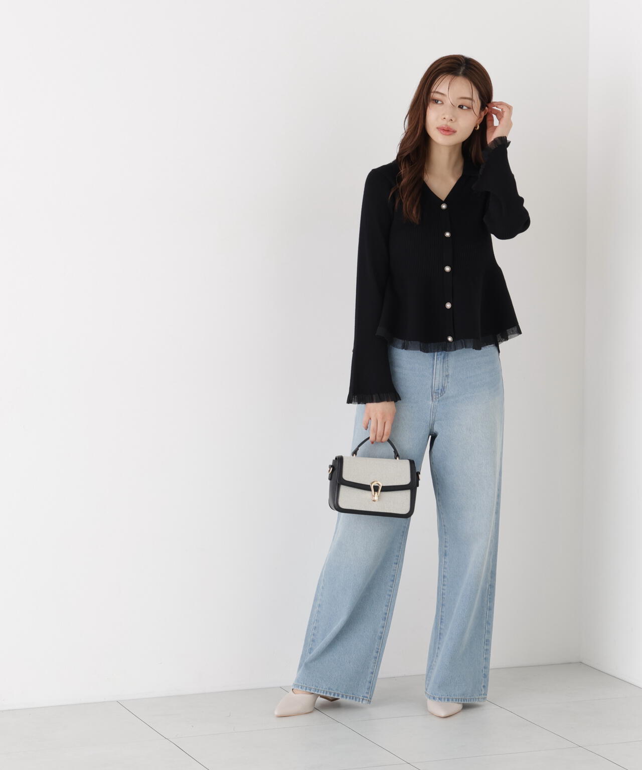 165cm 着用サイズ:FR
